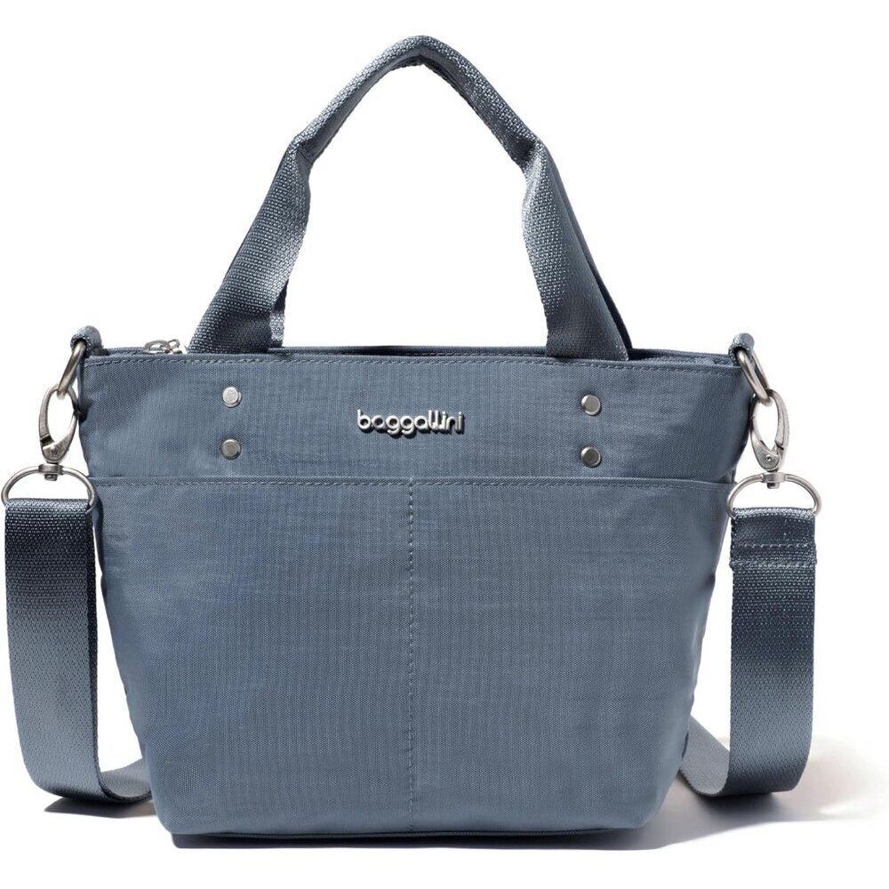 Mini Carryall Tote Nylon Womens Small Bag Zipper Pockets Comfortable